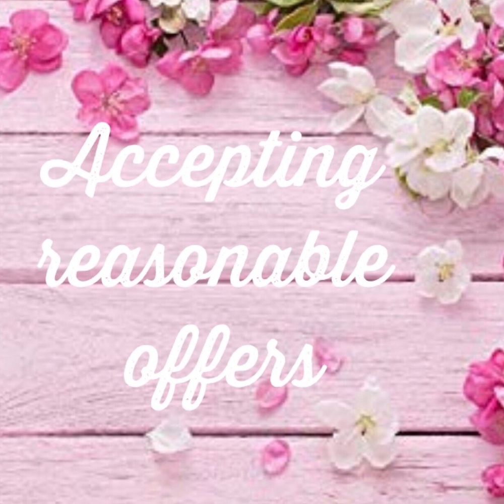 Accepting reasonable offers on all products